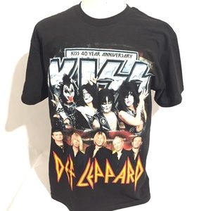 T shirt kiss 40 anniversary tour
